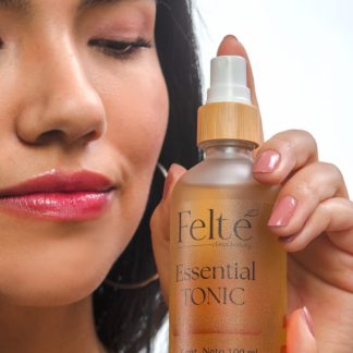 Felté Essential Tonic 100ml. Tónico facial antioxidante con Manzanilla, Té Verde y Centella Asiática que equilibra el pH a 5.